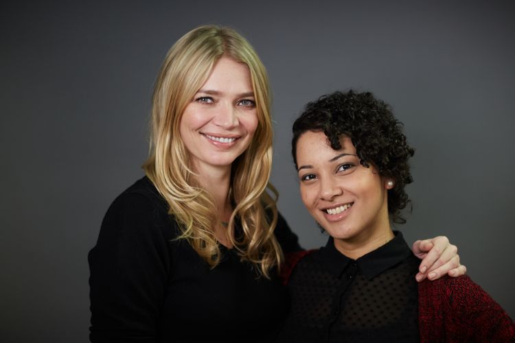 Jodie Kidd and Liberty Buckland