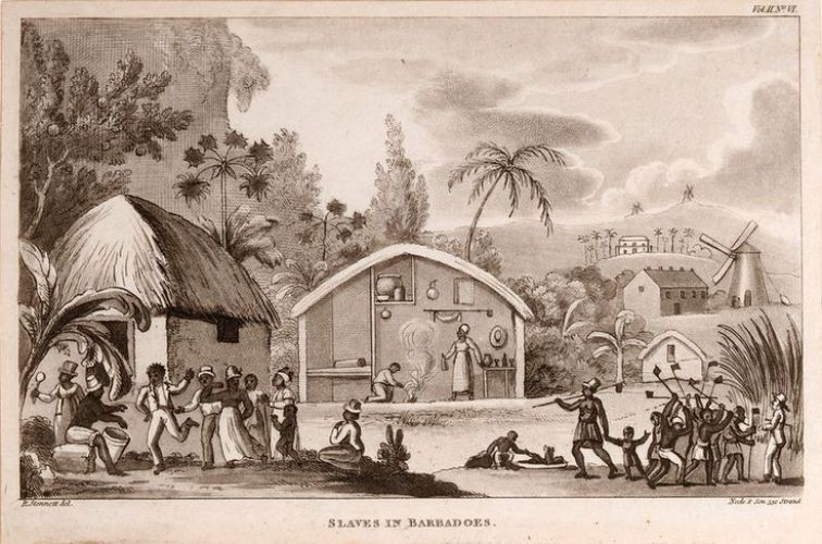 slaves in barbados